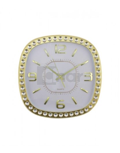 Wandklok gold