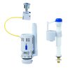 Creavit Staande WC- Set met Bidet koud water - Wit - Afbeelding 4