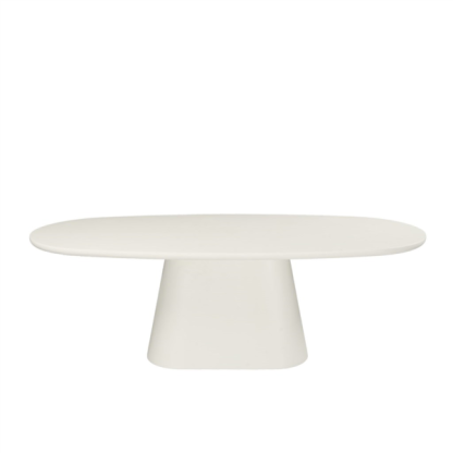 Eettafel Jade 220 x 100 Snow / Imperial - Afbeelding 3