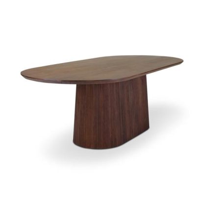 Eettafel Mendosa 240 x 110 Bruin / Zwart - Afbeelding 6