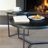 Salontafel Primo 70 Marmer Wit / Zwart - Afbeelding 6